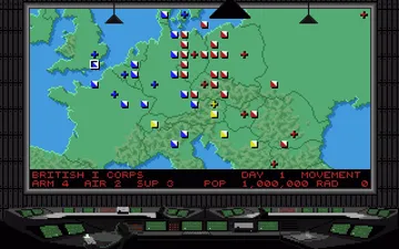 Conflict - Europe screen shot game playing